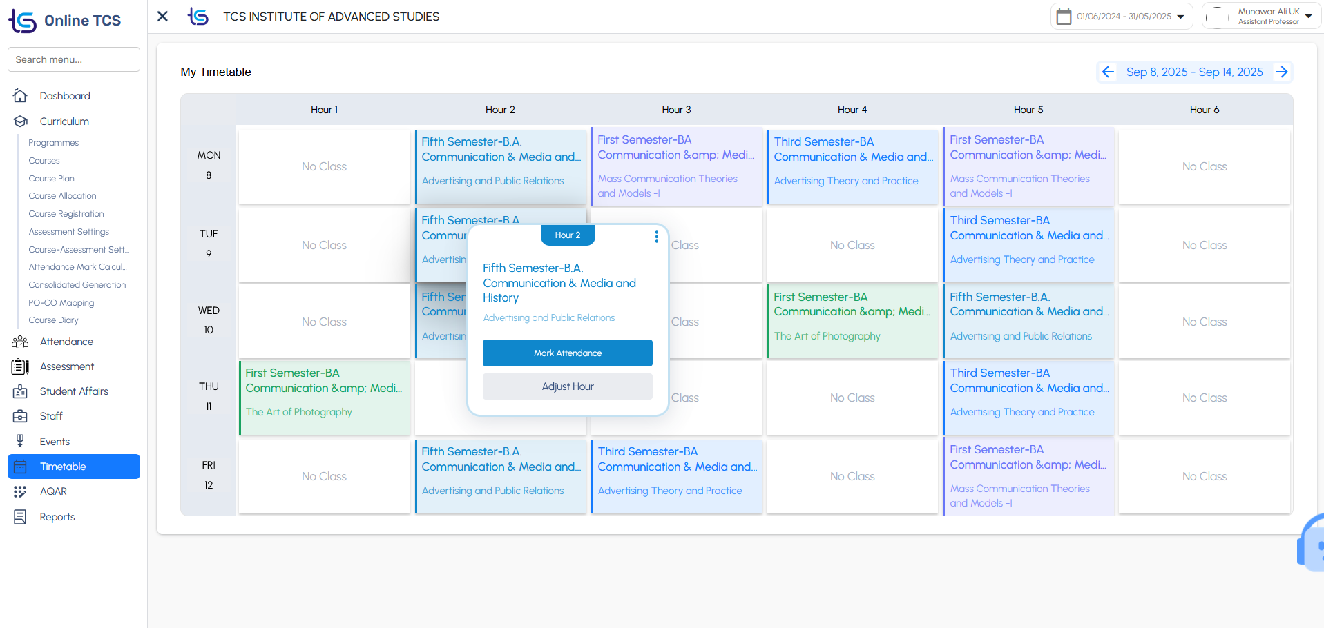 Time Table